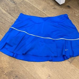 Nike Royal Blue Dri Fit Tennis Skirt Medium